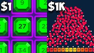 $1 vs $1,000 Gambling Session