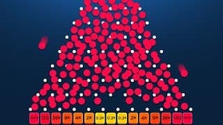 What happens if you drop 1,000 Plinko balls